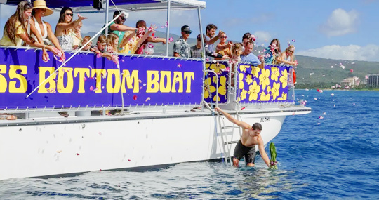 Private Glass Bottom Boat Charter Hawaii Glass Bottom Boats