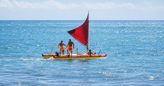 Wayfinders Canoe Voyage Royal Hawaiian Beach Services